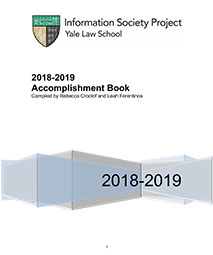 Cover of Accomplishment Book of 2018-2019