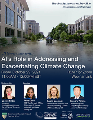 AI's role in climate change