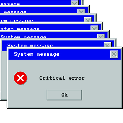 system error graphic