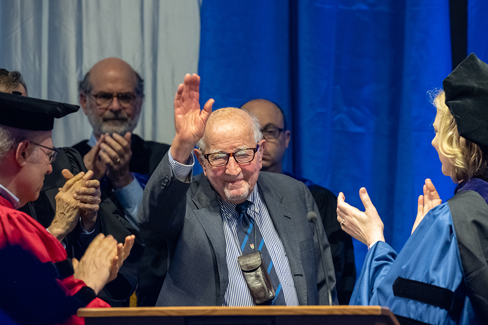 Guido Calabresi at 2023 Commencement