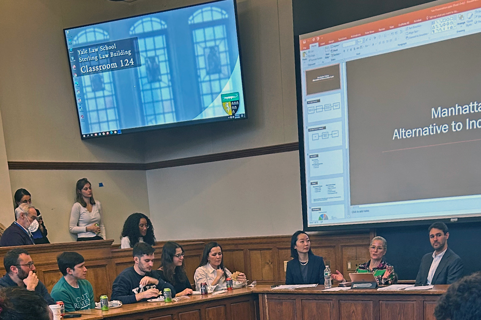 Panel Brings Manhattan Felony Alternative-to-Incarceration Court to Yale Law School