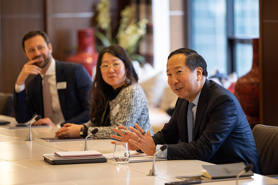 Chae Initiative Visits New York Private Sector Leaders