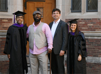 Vernon Horn with Law School Graduates