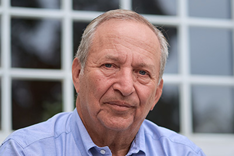 Lawrence H. Summers to Deliver Winter Lecture on Oct. 3