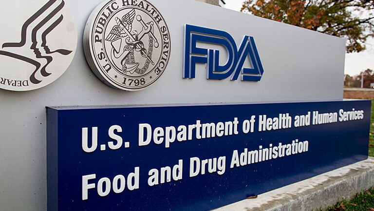 sign in front of the FDA