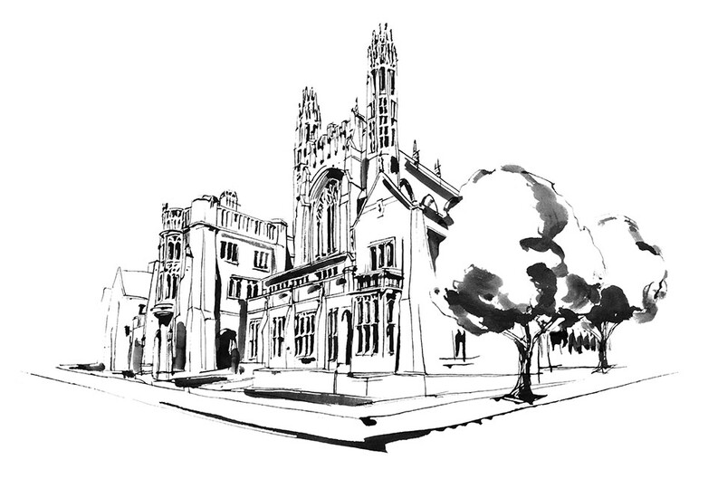 illustration of the Sterling Law Building