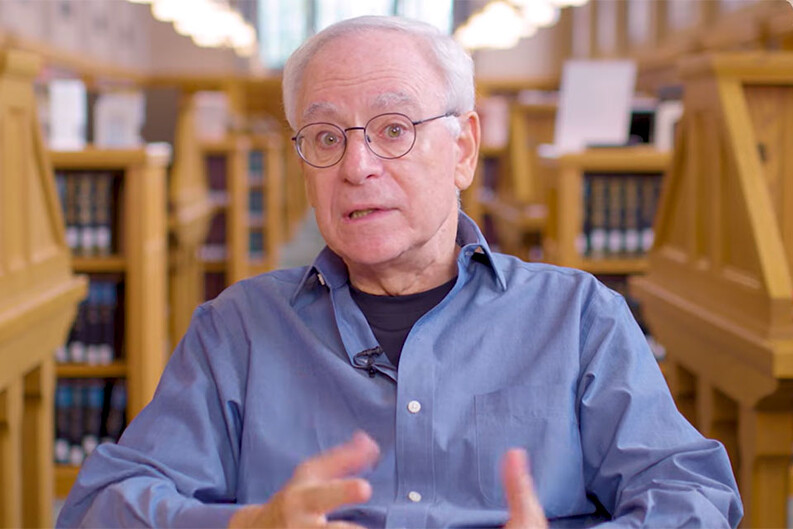 Professor Robert Post in the YLS Library