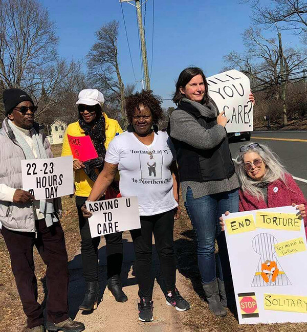 Stop Solitary CT Protest in May 2020