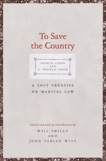 Photo of To Save the Country Book cover 