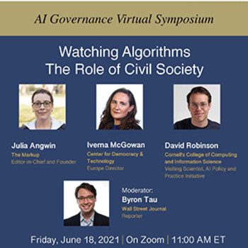 AI Governance Symposium in June