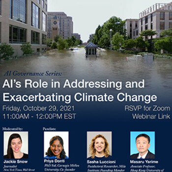 AI's role in climate change