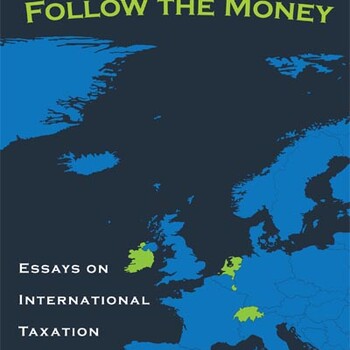 Book cover with title Follow the Money and graphic of a map of Europe