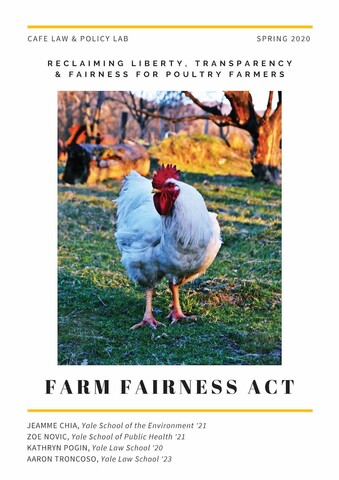 Cover: Farm Fairness Act