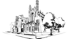 illustration of the Sterling Law Building