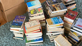 Books to be donated