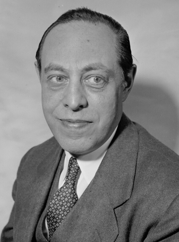 black and white photograph of Jerome Frank