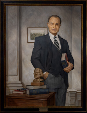 portrait of Professor Drew Days